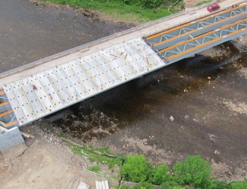 The Cheticamp River Bridge