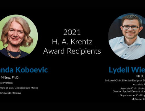 Felicitations aux gagnats de la bourse H.A. Krentz 2021, Sanda Koboevic, Lydell Wiebe