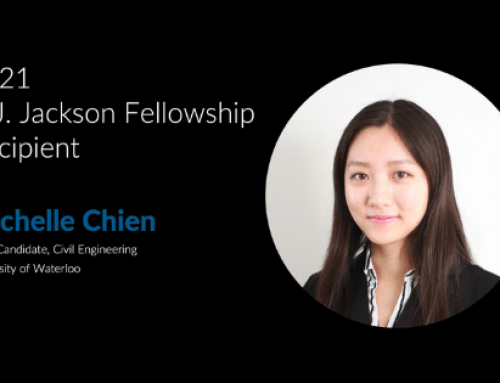Congrats to the 2021 CISC G.J Jackson Fellowship Recipient, Michelle Chien