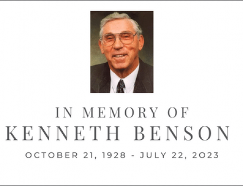 In Memory of Kenneth Benson